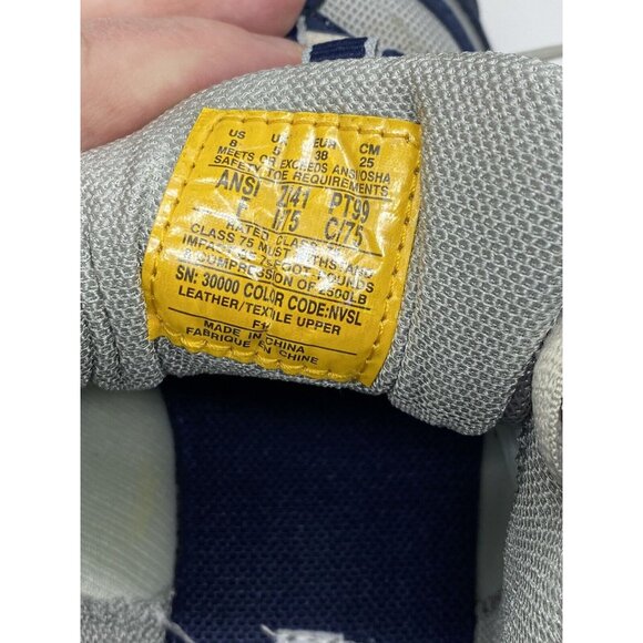 Skechers Steel Toe Work Shoes Women's Size 8 Navy Slip Resistant Comfort Safety - Picture 7 of 12